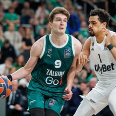 „Žalgiris“ – „Paris“ rungtynių akimirka | Eriko Ovčarenko / BNS foto nuotr. 29