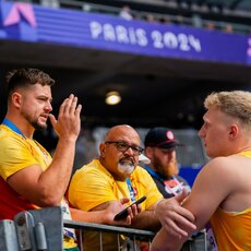 Olimpinis vyrų disko metimo finalas | Kipro Štreimikio/LTOK nuotr. 114