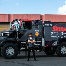 Vaidotas Žala sės prie sunkvežimių vairo | Organizatorių nuotr. 6