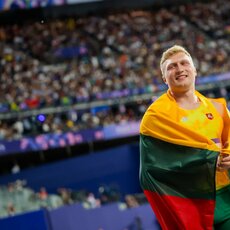 Olimpinis vyrų disko metimo finalas | Kipro Štreimikio/LTOK nuotr. 182