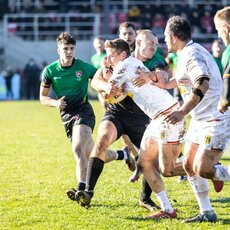 Lietuvių ir vokiečių rungtynės | Evaldo Černiausko nuotr. 11