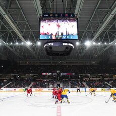 Rusija U-20 – Švedija U-20 rungtynių akimirka | IIHF nuotr. 6