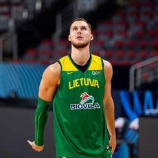 Lietuvos rinktinės treniruotė | Skirmanto Lisausko/BNS Foto nuotr. 8