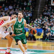 „Žalgiris“ – „Olympiacos“ rungtynių akimirka | Eriko Ovčarenko / BNS foto nuotr. 44