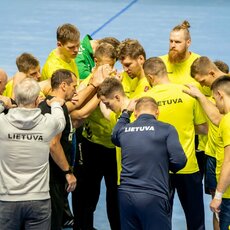 Lietuvos rankinio rinktinės treniruotė | rankinis.lt nuotr. 10