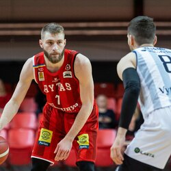 „Rytas“ – „CBet“ rungtynių akimirka  | Allos Fedorčenko ir Manto Stankevičiaus nuotr. 6