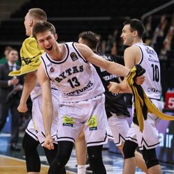 „Ryto“ triumfas po pergalės prieš „Žalgirį“ | Eriko Ovčarenko / BNS foto nuotr. 2
