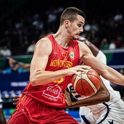 JAV - Juodkalnija rungtynių akimirka | FIBA nuotr. 3