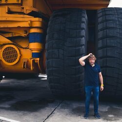 B.Vanagas vairavo didžiausią pasaulio savivartį | Vytauto Pilkausko nuotr. 6