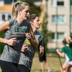 Moterų rinktinė pradėjo pasiruošimo stovyklą Druskininkuose | Lino Žemgulio nuotr. 3