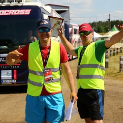 Vilkyčiuose pildosi Europos autokroso čempionato etapo dalyvių parkas | Organizatorių nuotr. 1