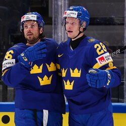 Švedijos – Didžiosios Britanijos rungtynių akimirka | IIHF nuotr. 4