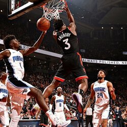 20. OG Anunoby – 11,8 tšk., 5,1 atk. kam., 1,5 rez. perd., 15,2 PER. Vidutinė metinė alga: 2,4 mln. JAV dolerių. Tikroji vertė: 95,06. | Instagram.com nuotr 1