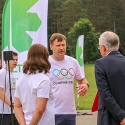 Lietuviškos olimpinės mylios bėgime – paralimpiečių startai | Lietuvos paralimpinio komiteto nuotr. 6