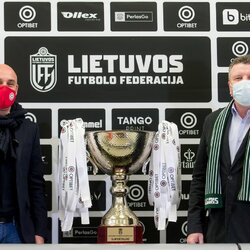 Optibet LFF supertaurės spaudos konferencija | LFF nuotr. 2