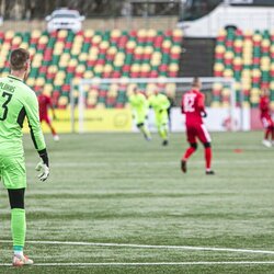 „Riterių“ ir „Sūduvos“ rungtynės | BNS/Arno Strumilos nuotr. 5