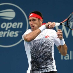 Rogeris Federeris prieš Leonardo Mayerį | Scanpix nuotr. 1