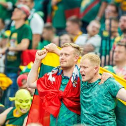 Lietuvos rinktinės sirgaliai | Eriko Ovčarenko / BNS foto nuotr. 4