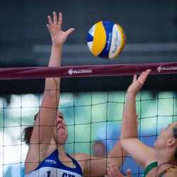 Kurčiųjų žaidynėse – paplūdimio tinklininkių bronza | Augusto Četkausko nuotr. 4