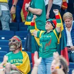 Lietuva – Juodkalnija rungtynių akimirka | Eriko Ovčarenko / BNS foto nuotr. 3