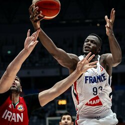 Prancūzija - Iranas rungtynių akimirka | FIBA nuotr. 6