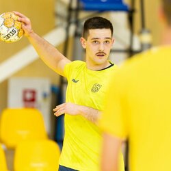 Lietuvos rankinio rinktinės treniruotė | Sauliaus Čirbos nuotr. 3