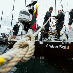 „Ambersail 2“ startavo „The Ocean Race“ | Domo Rimeikos nuotr. 6