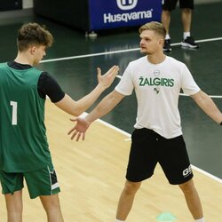 „Žalgirio“ treniruotė su J.Zdovcu | Teodoro Biliūno / BNS foto nuotr. 6