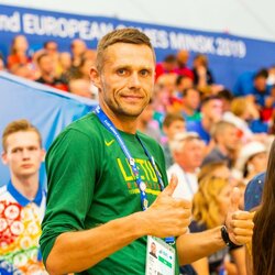 Lietuvos 3x3 krepšinio rinktinė Europos žaidynėse | Kipro Štreimikio nuotr. 3