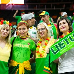 Lietuvos rinktinės sirgaliai | Žygimanto Gedvilos / BNS foto nuotr. 3