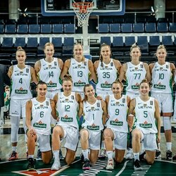 Lietuvos moterų krepšinio rinktinė | FIBA nuotr. 1