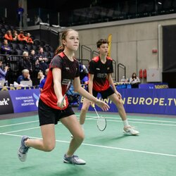 Europos jaunių badmintono čempionatas l Mindaugo Dulinsko nuotr. 1