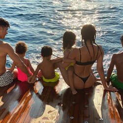 Cristiano Ronaldo ir šeimos atostogos prabangioje jachtoje | Instagram.com nuotr 2