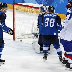 Suomijos ir Pietų Korėjos rinktinių rungtynės | Scanpix nuotr. 1