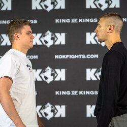 „KOK 96: Mega Battle Tournament“: kovotojų akistatos (11.19) | Sportas.lt/Tito Pacausko nuotr. 1