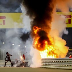Romaino Grosjeano avarija | Scanpix nuotr. 1