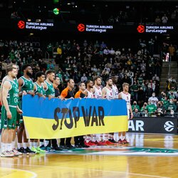 „Žalgiris“ – „Olympiacos“ rungtynių akimirka | Eriko Ovčarenko / BNS foto nuotr. 5