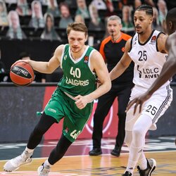 „Žalgiris“ – ASVEL rungtynių akimirka | Eriko Ovčarenko / BNS foto nuotr. 2