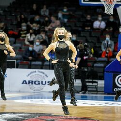 „Neptūno“ šokėjų pasirodymas rungtynėse su „Rytu“ | Eriko Ovčarenko / BNS foto nuotr. 6