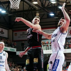 „Rytas“ - „Skycop“ rungtynių akimirka | Juliaus Kalinsko / BNS foto nuotr. 2