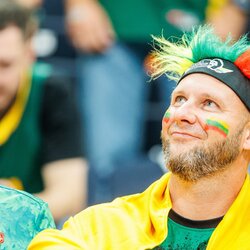 Lietuvos rinktinės sirgaliai | Eriko Ovčarenko / BNS foto nuotr. 1