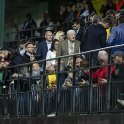 Garsūs žmonės Lietuvos ir Portugalijos rungtynėse | Luko Balandžio / BNS foto nuotr. 5