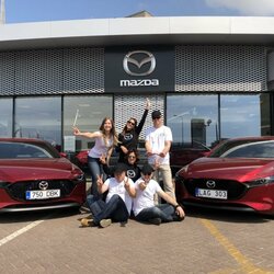 „Mazda Red Dot Team“ komanda ralyje derins grožį su sportu | Organizatorių nuotr. 5