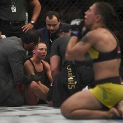 Jessica Andrade prieš Rose Namajunas | Scanpix nuotr. 2
