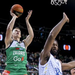 „Žalgiris“ – „Pieno žvaigždės“ rungtynių akimirka | LKL nuotr. 5