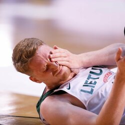 Estų ir lietuvių rungtynės | Eriko Ovčarenko / BNS foto nuotr. 2