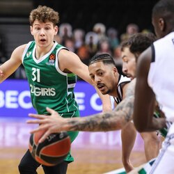„Žalgiris“ – ASVEL rungtynių akimirka | Eriko Ovčarenko / BNS foto nuotr. 6