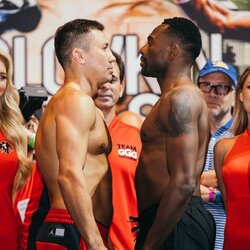 Genadijus Golovkinas ir Steve'as Rollsas | Organizatorių nuotr. 3