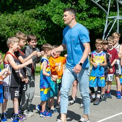 Žygimantas Janavičius apsilankė SKM stovykloje | Sauliaus Čirbos nuotr. 5