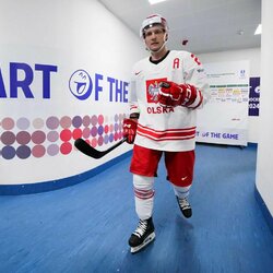 Kazachstanas – Lenkija rungtynių akimirka | IIHF nuotr. 1